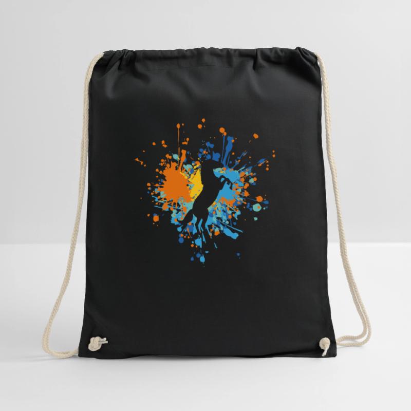 Grande éclaboussure de couleur de cheval Sac de sport léger