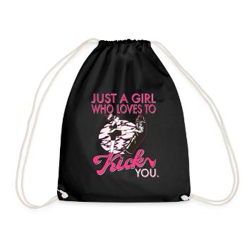Karaté Taekwondo Arts Martiaux Karaté Mma Kick Box - Sac de sport léger - noir - Devant