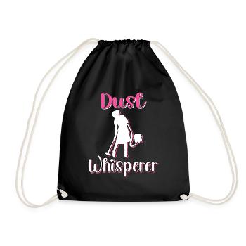 Housekeeper Maid Cleaner - Drawstring Bag - black - Front