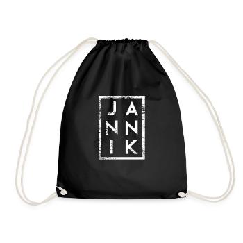 Jannik Minimalisme - Sac de sport léger - noir - Devant