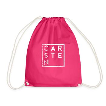 Carsten Minimalismus - Turnbeutel - Fuchsia - Vorne