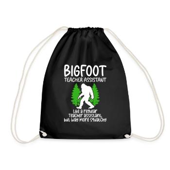 Bigfoot Party fournit un assistant enseignant Bigfoot - Sac de sport léger - noir - Devant