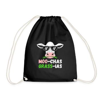 Moo chas Grass ias - Sac de sport léger - noir - Devant