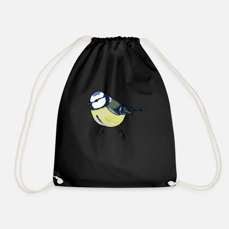 Blaumeise Vogel des Jahres Blaumeise - Turnbeutel - Schwarz
