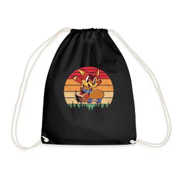Skaters Skate Skateboarding Skateboard - Sac de sport léger - noir - Devant