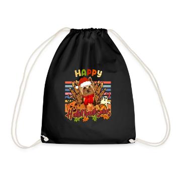 Yorkshire Terrier Yorkie Dog Cadeau - Sac de sport léger - noir - Devant