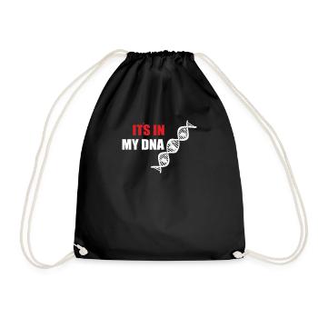 Badminton Idée cadeau Sport Design - Sac de sport léger - noir - Devant