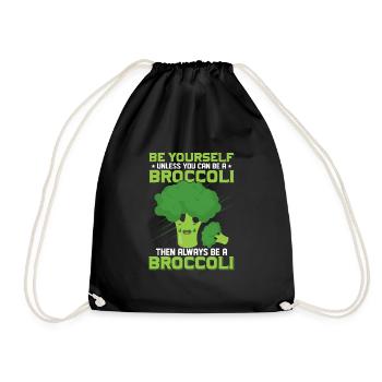 Soyez toujours vous-même sauf si vous pouvez être un brocoli V - Sac de sport léger - noir - Devant