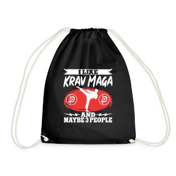 Krav Maga Apparel Israélien Self - Sac de sport léger - noir - Devant