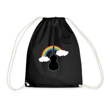 Contrabass - Drawstring Bag - black - Front