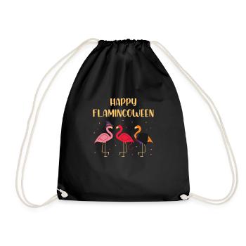 Joyeux Flamingoween - Sac de sport léger - noir - Devant
