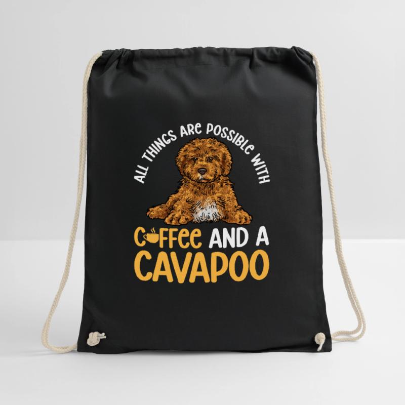 Cavapoo Cavoodle Capoodle Dog Drawstring Bag