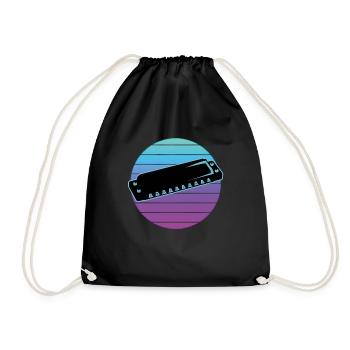 Harmonica - Sac de sport léger - noir - Devant