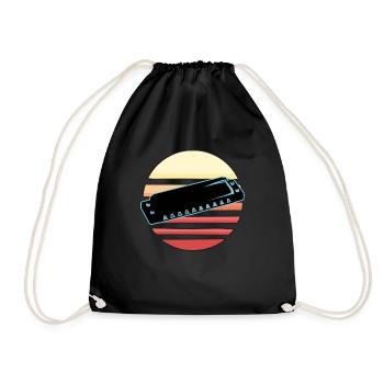 Harmonica - Sac de sport léger - noir - Devant