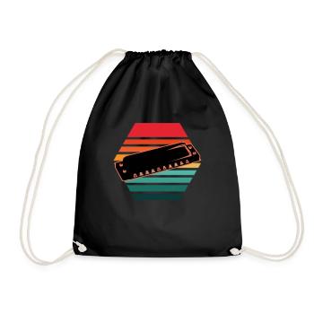 Harmonica - Sac de sport léger - noir - Devant