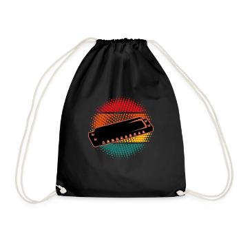 Harmonica - Sac de sport léger - noir - Devant