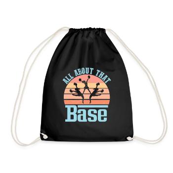 Cheerleading fille Cheerleading Tout à propos de cela - Sac de sport léger - noir - Devant