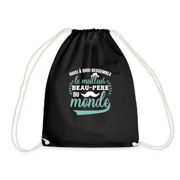 La Meilleur Beau-Père Du Monde - Sac de sport léger - noir - Devant