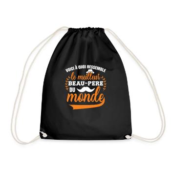 Le Meilleur Beau-Père Du Monde - Sac de sport léger - noir - Devant
