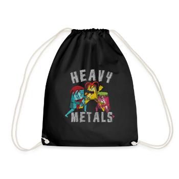Band Elements Heavy Rock Hand Metal Music Lover - Sac de sport léger - noir - Devant