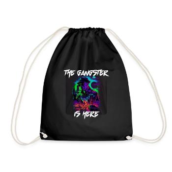 Gangsters dans la ville 3 - Sac de sport léger - noir - Devant