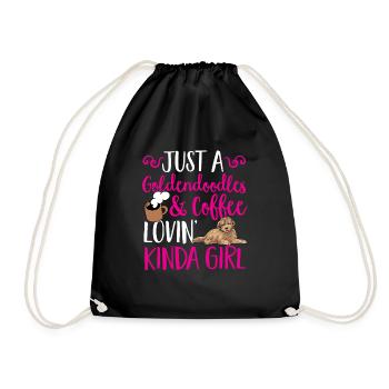 Goldendoodle Doodle Chien - Sac de sport léger - noir - Devant