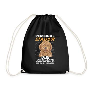 Goldendoodle Doodle Chien - Sac de sport léger - noir - Devant