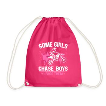Kayak Sport Kayak Racing Life Boating Liebhabe - Drawstring Bag - fuchsia - Front