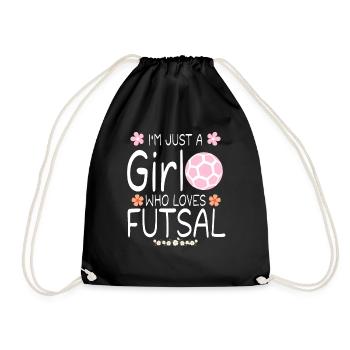I m Just A Girl Who Loves Weightlifting - Sac de sport léger - noir - Devant