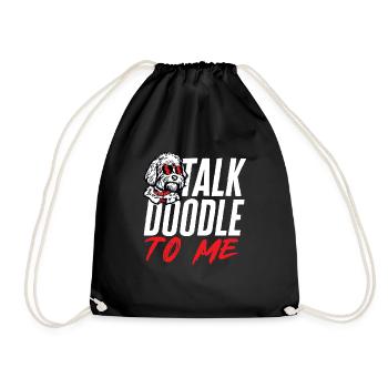 Goldendoodle Doodle Chien - Sac de sport léger - noir - Devant