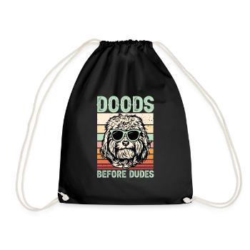 Goldendoodle Doodle Chien - Sac de sport léger - noir - Devant
