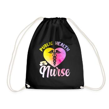 Santé et infirmière Nursing Me - Sac de sport léger - noir - Devant
