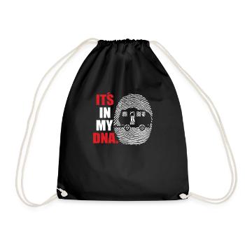 Camper Gift Idea Camping - Drawstring Bag - black - Front