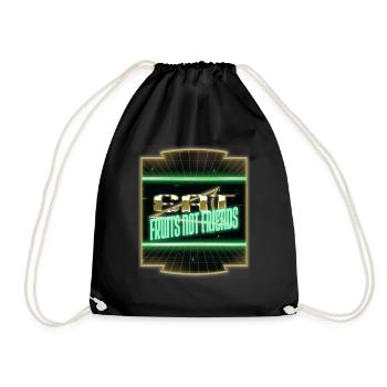 blague amusante idée cadeau végétal anniversaire à base de plantes - Sac de sport léger - noir - Devant