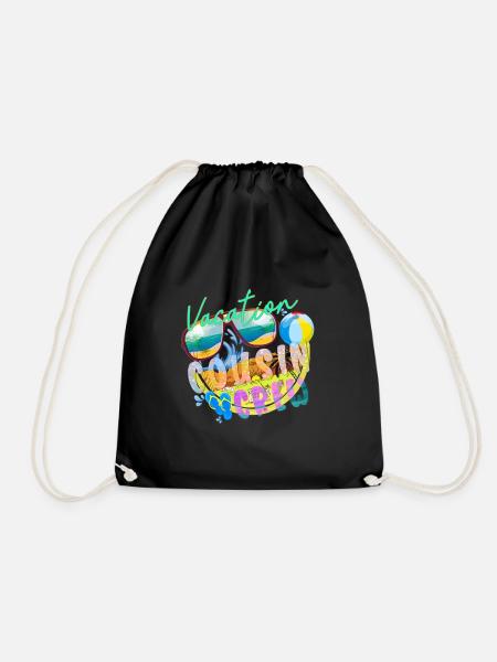 Sommer Strandurlaub Cousin Crew Sonnenbrille - Turnbeutel - Schwarz