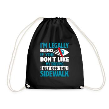 Legal Blind - Turnbeutel - Schwarz - Vorne