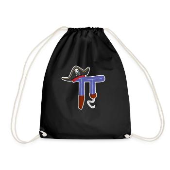 Pi Day Pirate Lovers Math Teacher Élève - Sac de sport léger - noir - Devant