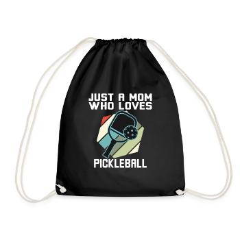 Juste une maman qui aime le pickleball - Sac de sport léger - noir - Devant