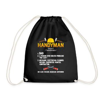Définition de l’artisan - Sac de sport léger - noir - Devant