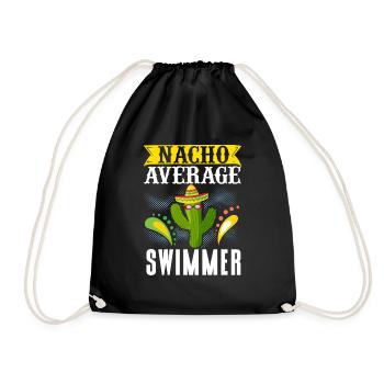 Cinco de Mayo Nacho Average Swimmers Swim Me - Sac de sport léger - noir - Devant