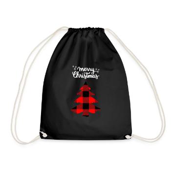 Joyeux Noël Drôle de Chemise de Noël - Sac de sport léger - noir - Devant