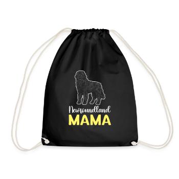 Terre-Neuve Chien de Terre-Neuve - Sac de sport léger - noir - Devant
