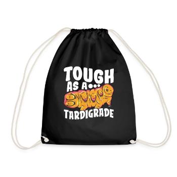 Hard as a... Tardigrades Tardigrades - Drawstring Bag - black - Front