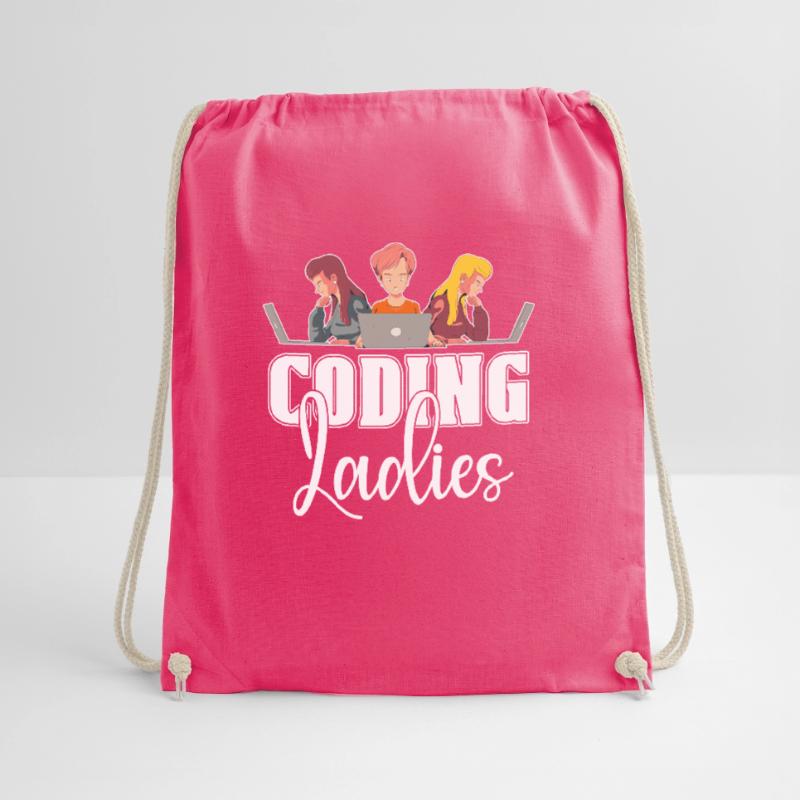 Developer Coder Programmer Women Drawstring Bag