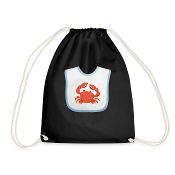 Alaska Geschenk Kinder Herren Damen USA Natur Eis - Turnbeutel - Schwarz - Vorne