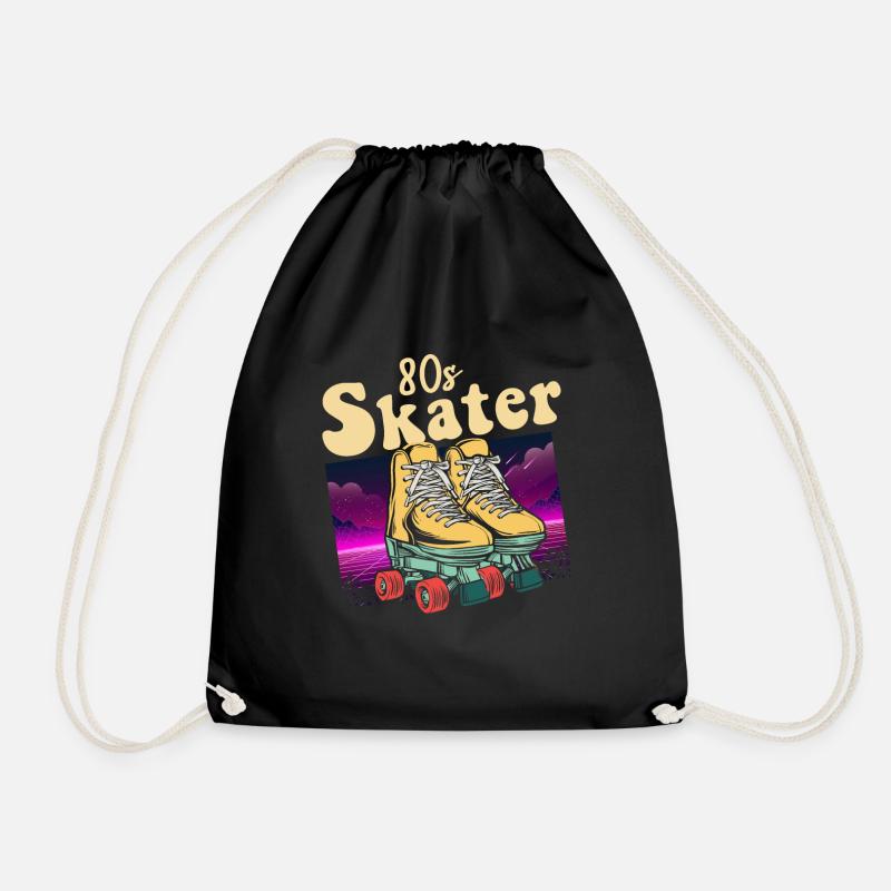 Inline Skater - Turnbeutel - Schwarz