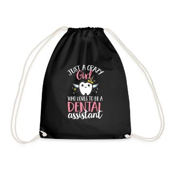 Assistante dentaire Futur dentiste Hy - Sac de sport léger - noir - Devant