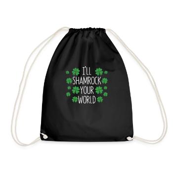 Saint-Patrick St. Paddy Irish I’ll Shamrock - Sac de sport léger - noir - Devant