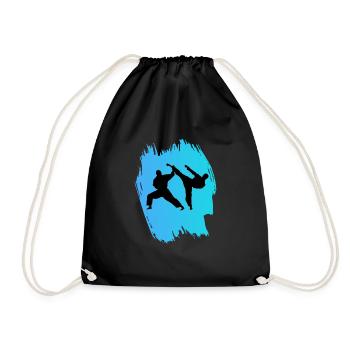 Karaté - Sac de sport léger - noir - Devant