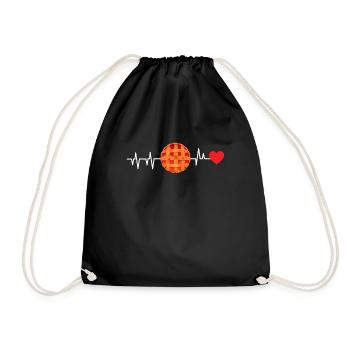 Apple pie - Drawstring Bag - black - Front